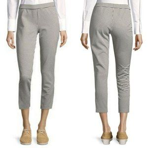 Catherine Malandrino Rodgers Gingham Crop Pants